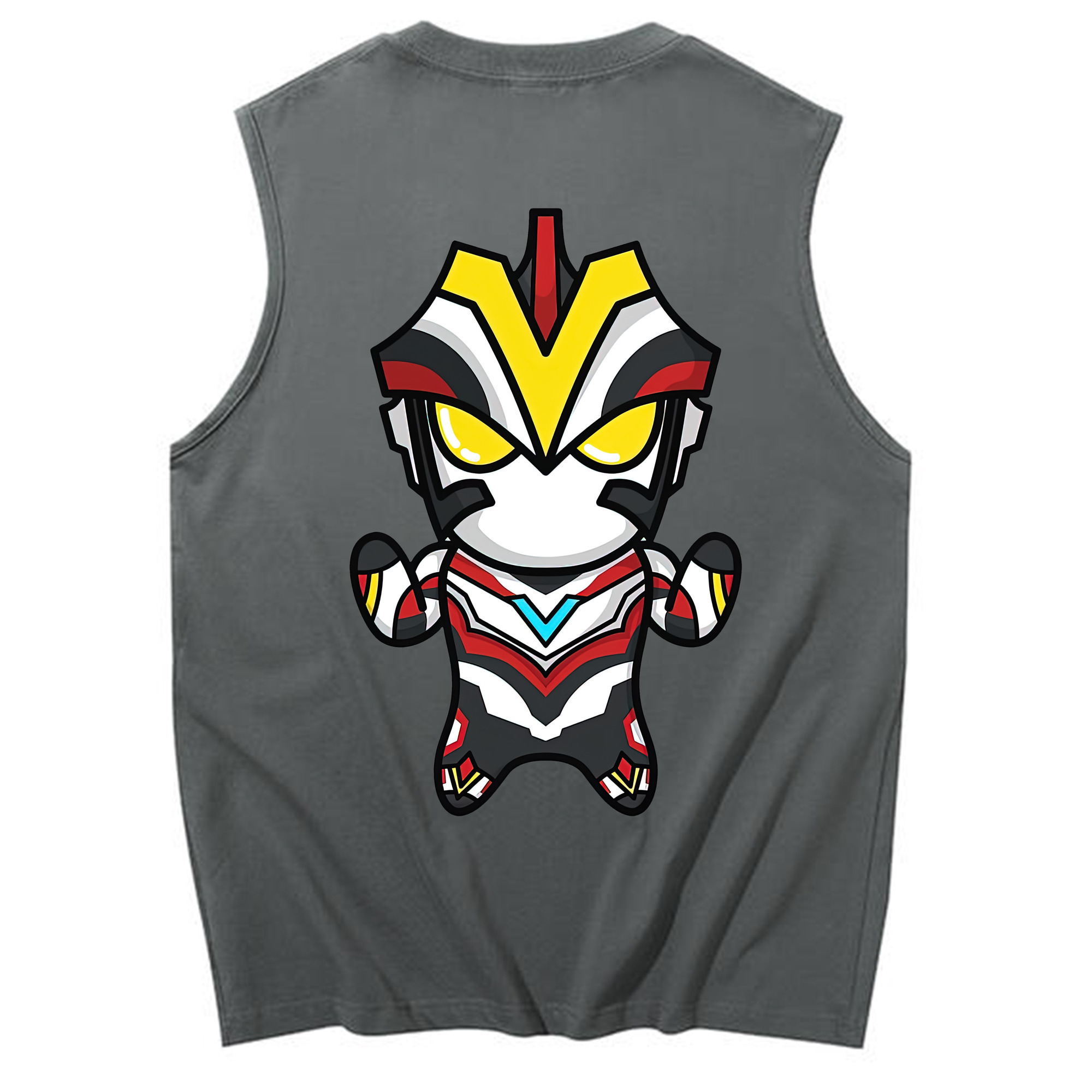 （画像用） ウルトラマン Ultraman コットン100％タンクトップ（背面プリント）